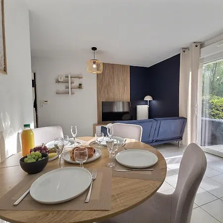 Spacieux T3, Neuf, Cosy, Terrasse Jardin, Rdc * La Riviere-Saint-Sauveur