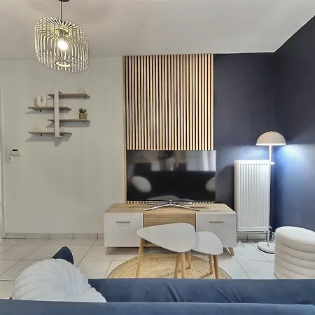 Apartment Spacieux T3, Neuf, Cosy, Terrasse Jardin, Rdc La Riviere-Saint-Sauveur